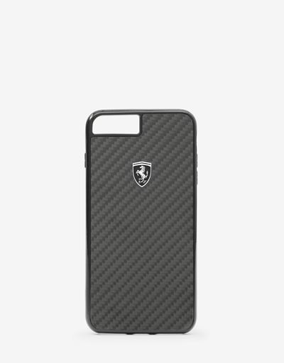 Genuine black carbon fibre cover for iPhone 8 Plus