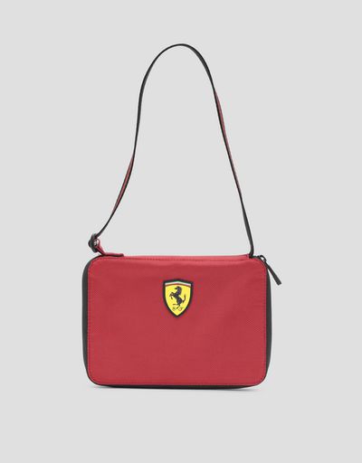 クラッチバッグ ファスナー＆レーシングカーカラーモチーフ