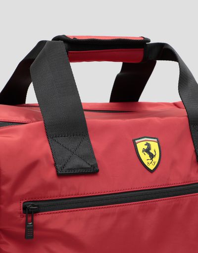 Scuderia Ferrari Online Store - スクデット付き2色使いバッグ - ダッフルバッグ
