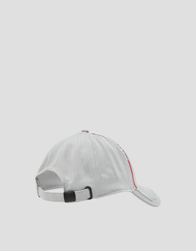 Scuderia Ferrari Online Store - Cappellino uomo in tessuto tecnico con Icon Tape - Cappellini da Baseball
