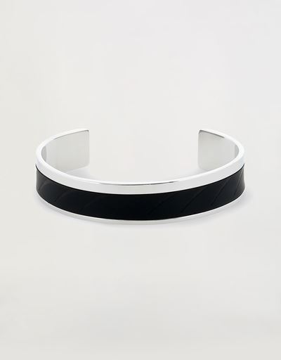 メタルブレスレット ラバーインサート