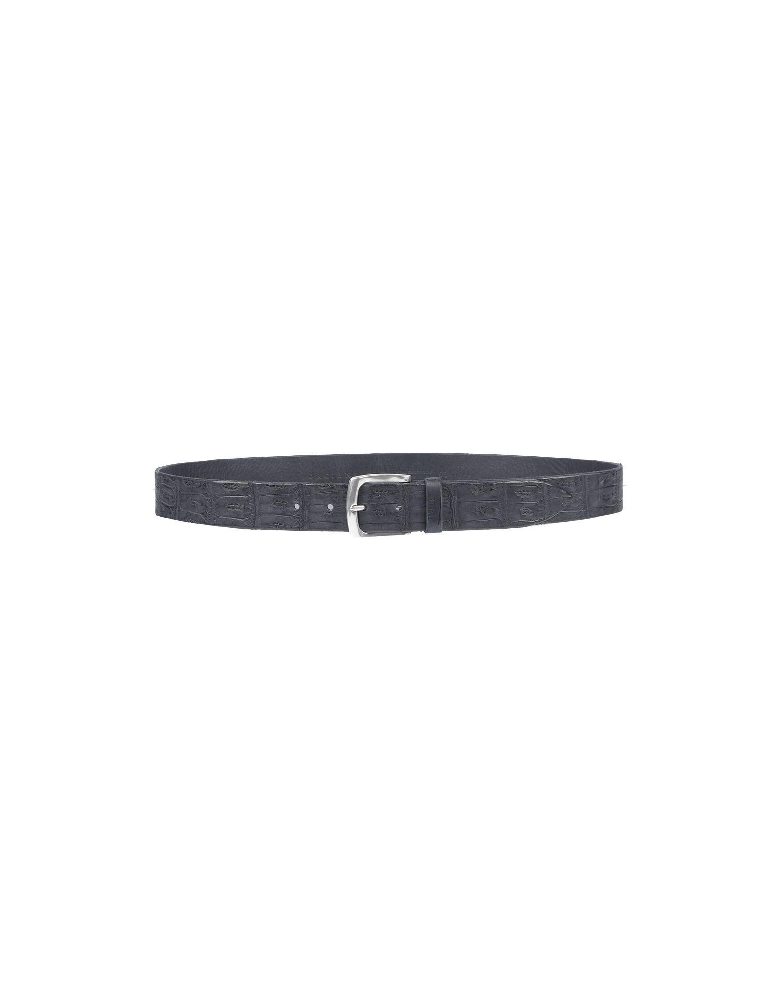 Orciani Leather Belt In Black
