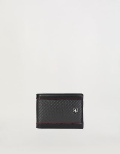 EVOウォレット レザー＆カーボンファイバー製