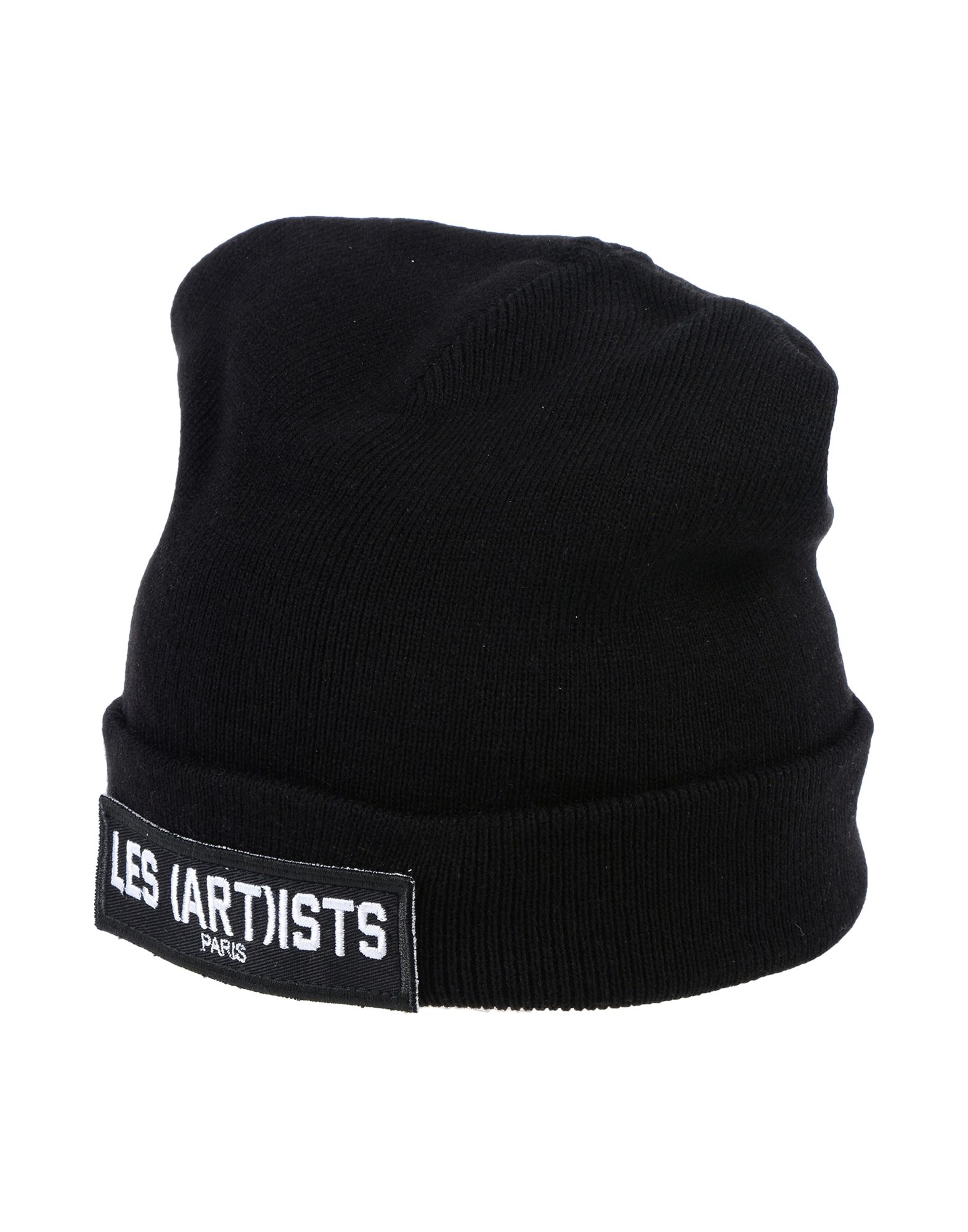 《送料無料》LES (ART)ISTS メンズ 帽子 ブラック M アクリル 100%