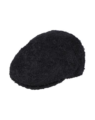 Borsalino Woman Hat Black Size 7 Mohair Wool, Wool, Polyamide