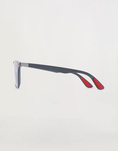 Scuderia Ferrari Online Store - Ray-Ban for Scuderia Ferrari with mirrored lenses 0RB4297M - Sunglasses