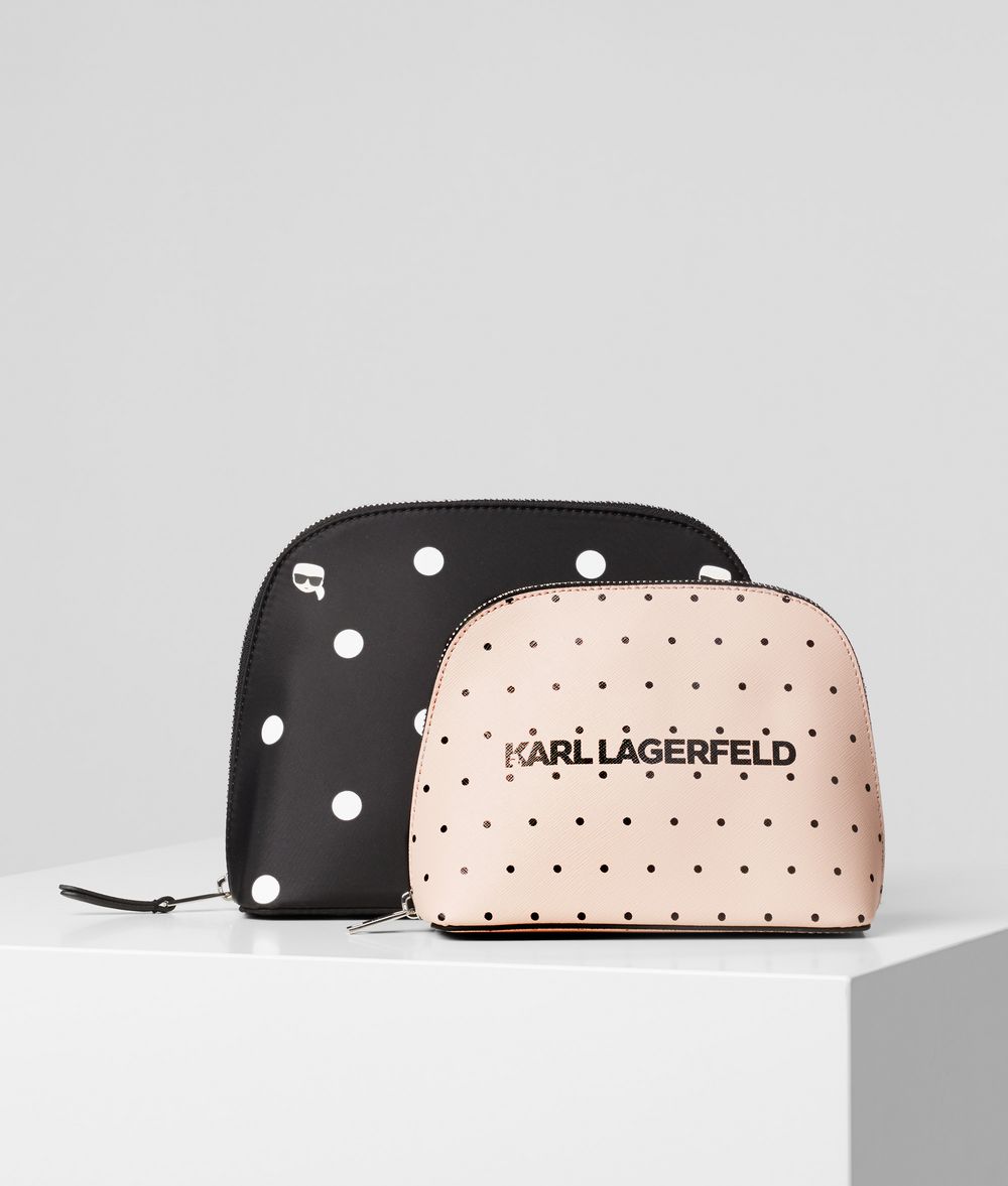 karl lagerfeld toiletry bag