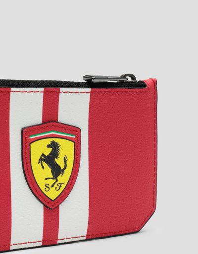 Scuderia Ferrari Online Store - Made in Italy Freccia Livrea credit card holder - Credit Card Holders