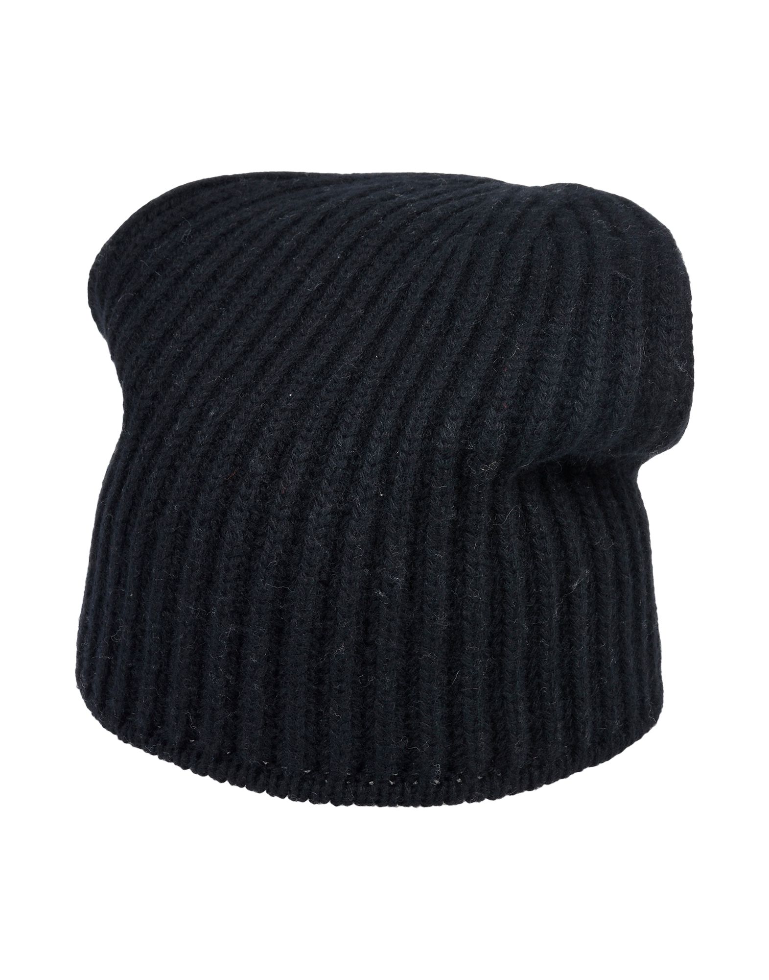 《限定セール中》ARAGONA メンズ 帽子 ブラック カシミヤ 100%