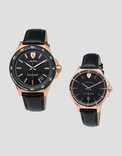 メンズ・レディース Pilotaウォッチ2点ギフトセット