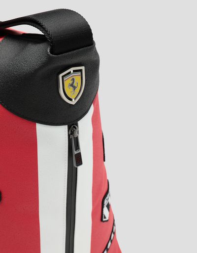 Scuderia Ferrari Online Store - Made in Italy Freccia Livrea backpack in technical fabric - Regular Rucksacks