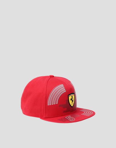 Scuderia Ferrari Online Store - キッズ キャップ フラットピーク - ベースボールキャップ