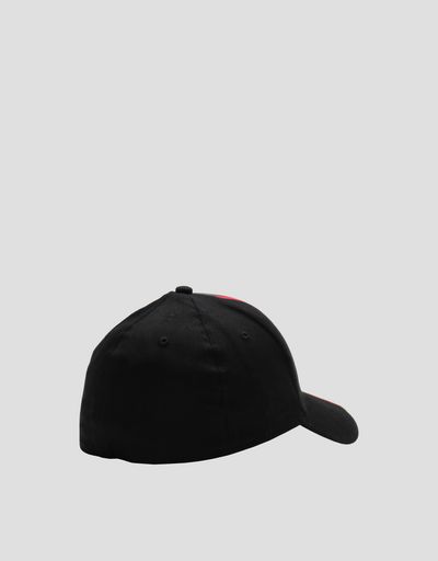 Scuderia Ferrari Online Store - Men’s baseball cap with rubberized livery - Baseball Caps