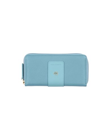 Woman Wallet Turquoise Size - Soft Leather