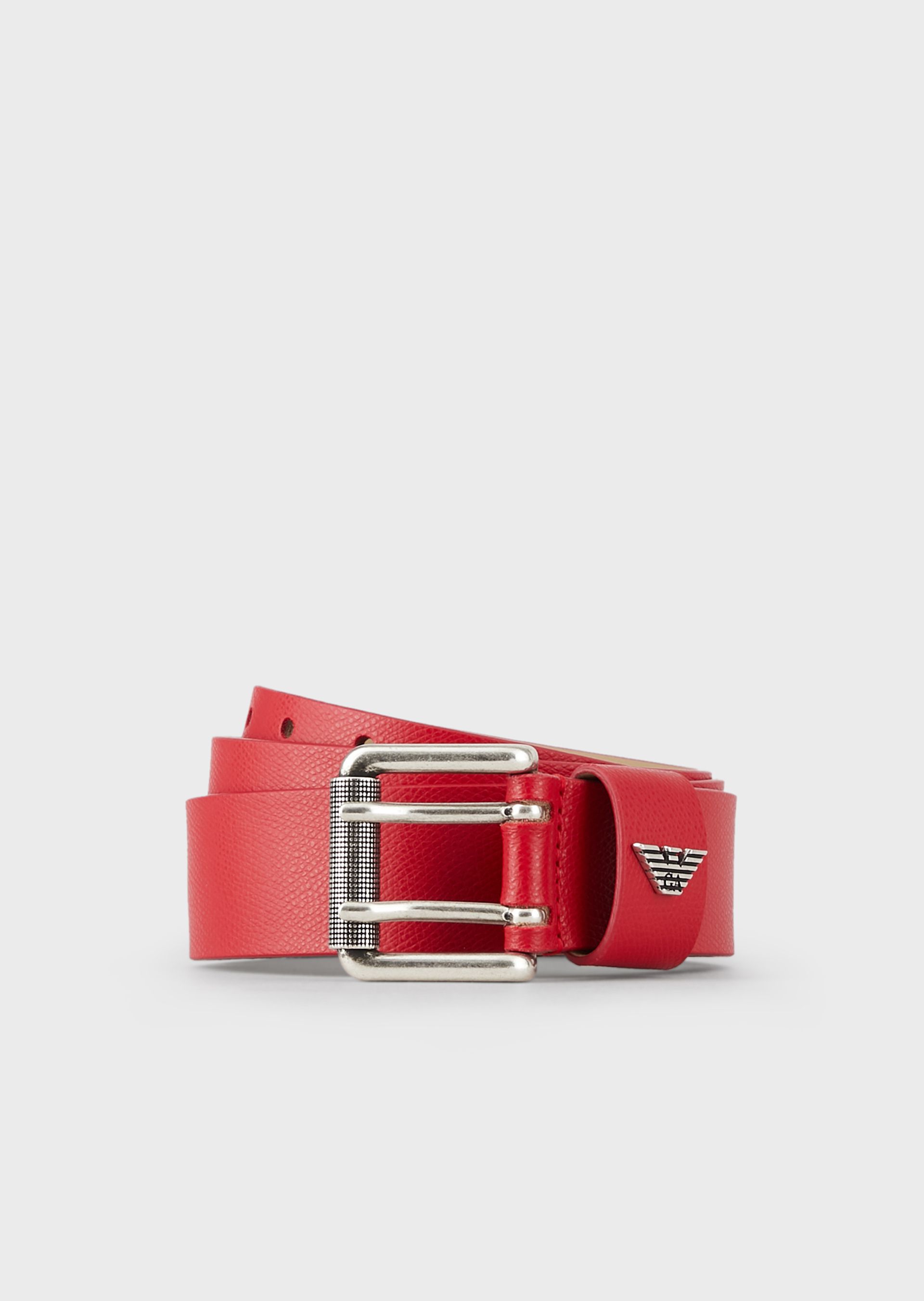red armani belt