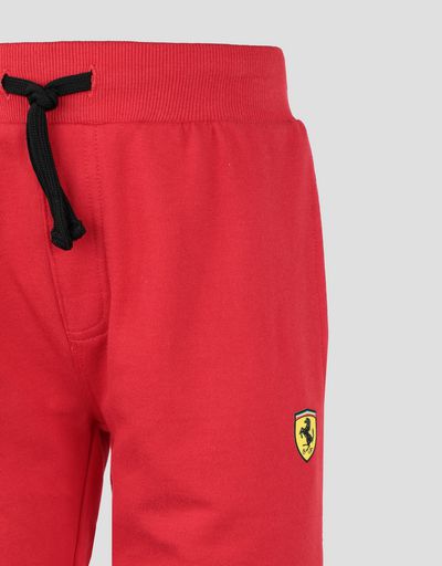 Scuderia Ferrari Online Store - Kids’ joggers with Icon Tape - Joggers