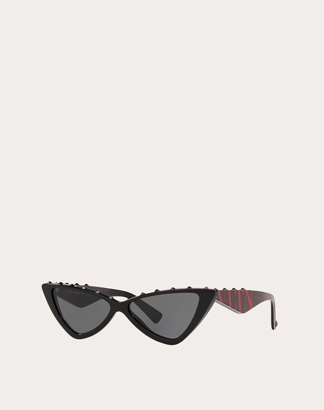 CAT-EYE FRAME ACETATE VLTN SUNGLASSES