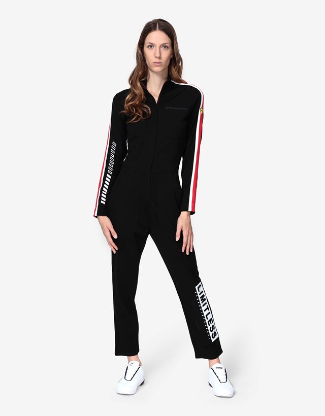 Scuderia Ferrari Online Store - Mono de mujer de punto Milano con estampado LIMITLESS - Monos