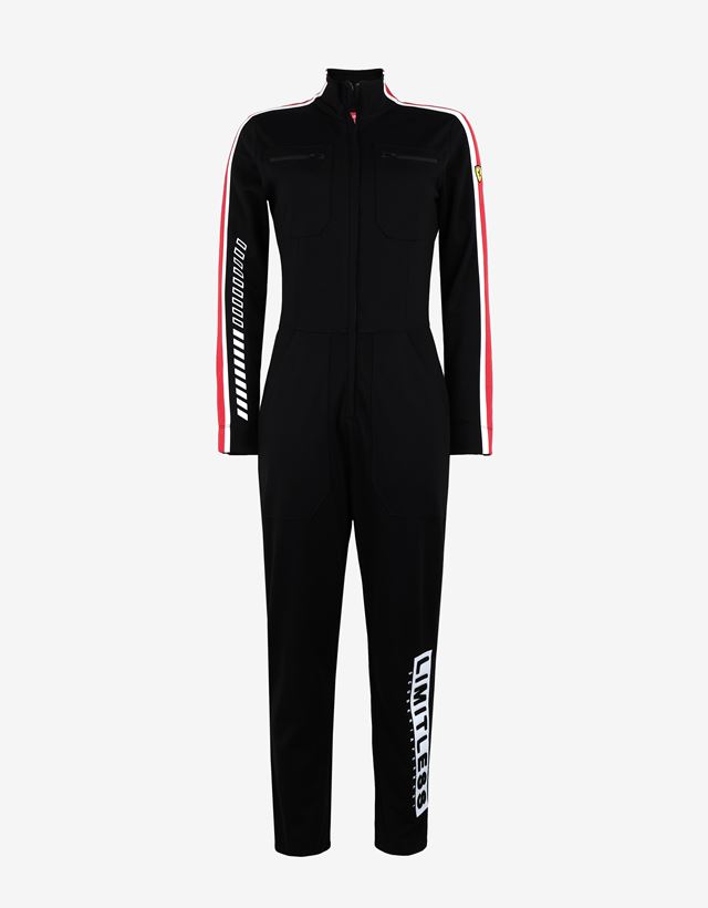 Scuderia Ferrari Online Store - Mono de mujer de punto Milano con estampado LIMITLESS - Monos