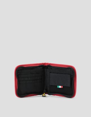 puma ferrari zip wallet