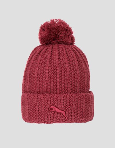 Puma Scuderia Ferrari ポンポン付きニットキャップ