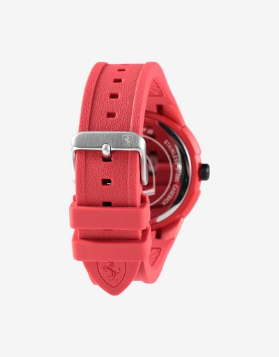 Scuderia Ferrari Online Store - Orologio al quarzo Apex rosso con quadrante piccolo - Orologi al Quarzo