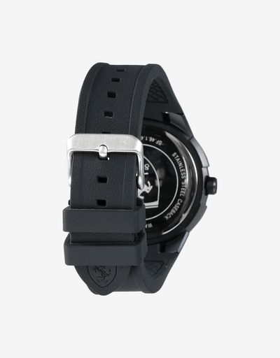 Scuderia Ferrari Online Store - Apex quartz watch with silicone strap and red details - Quartz Watches