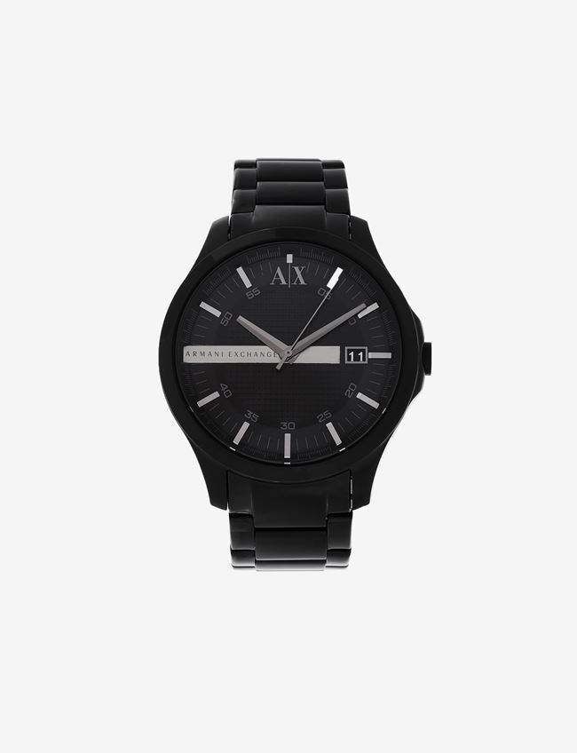 Armani Exchange Analog Watches Nero Acciaio Inox