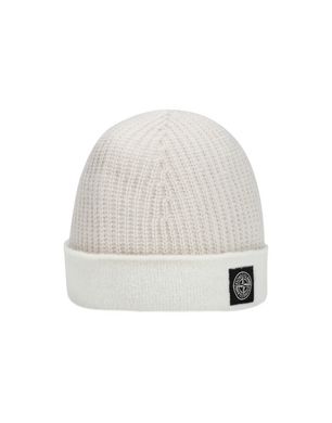 stone island beanie beige