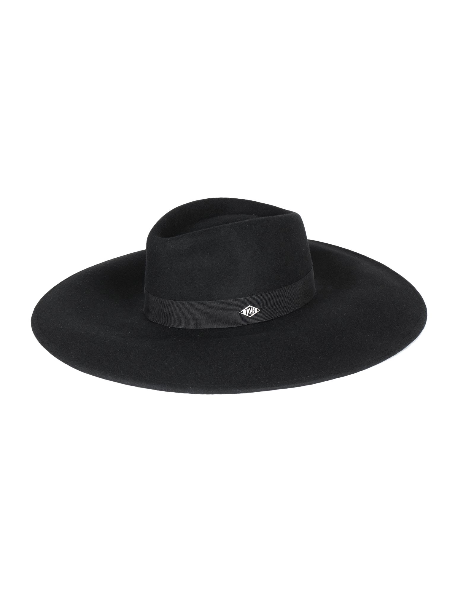 《セール開催中》TOMMY x ZENDAYA レディース 帽子 ブラック one size ウール 100% ZENDAYA FEDORA