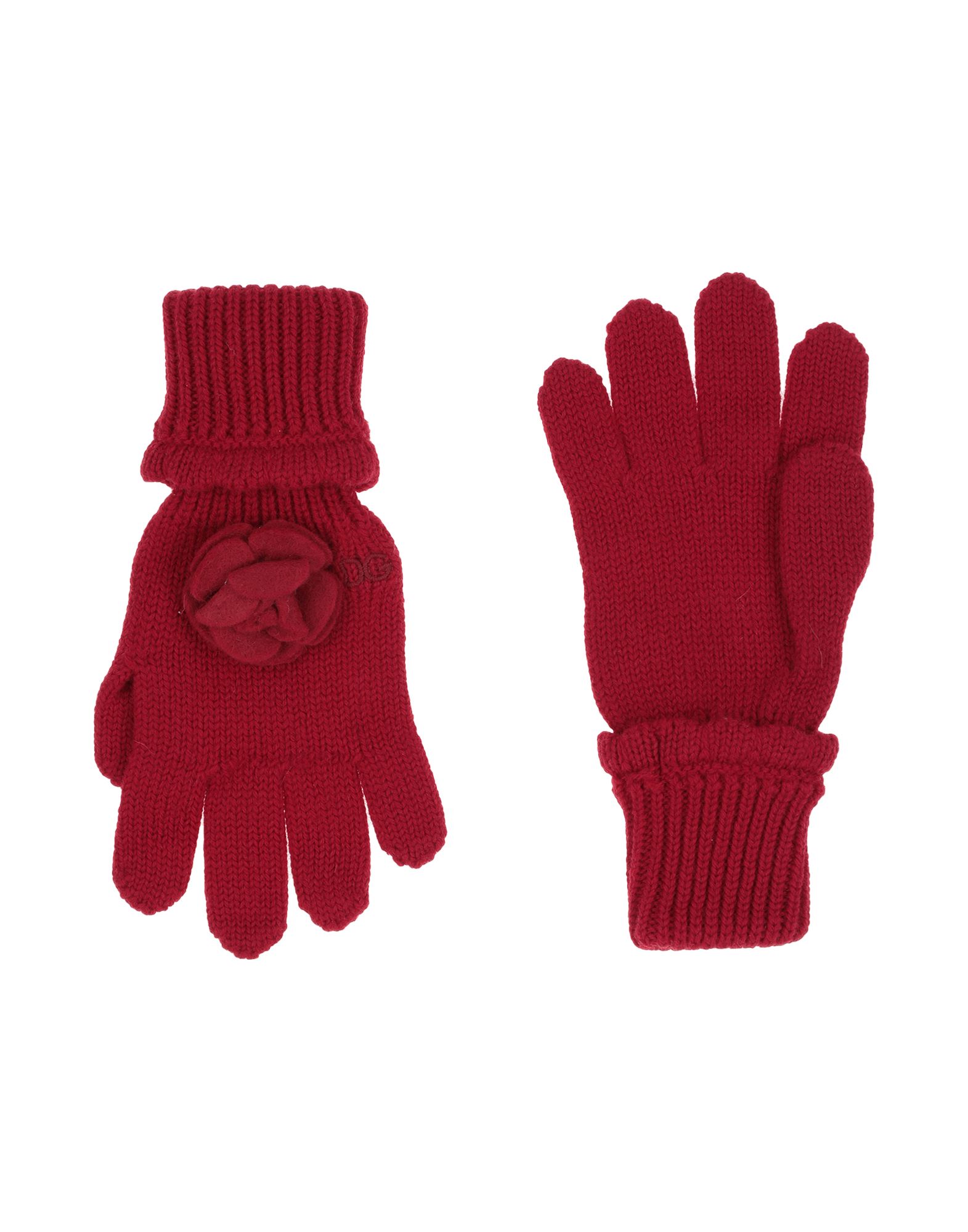 Dolce & Gabbana Kids' Gloves In Red
