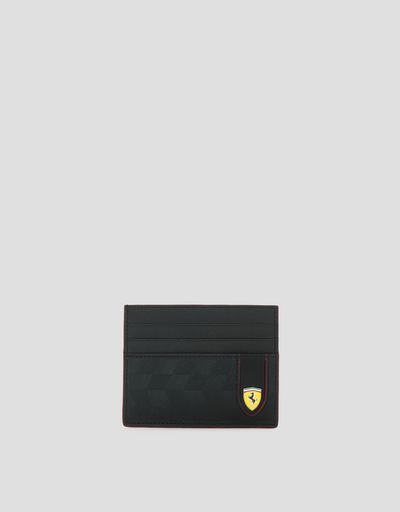 Card holder in Saffiano leather made in Italy