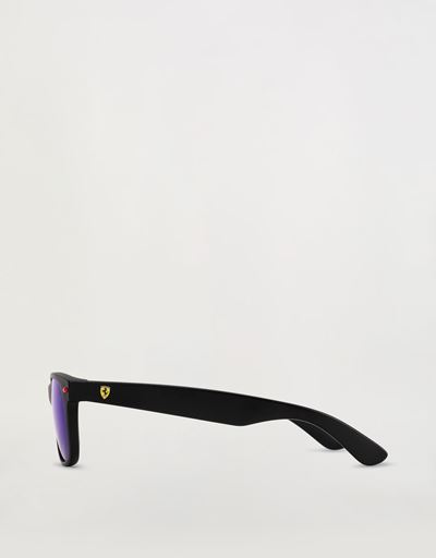 Scuderia Ferrari Online Store - Ray-Ban for Scuderia Ferrari with mirrored lenses RB2132M - Sunglasses