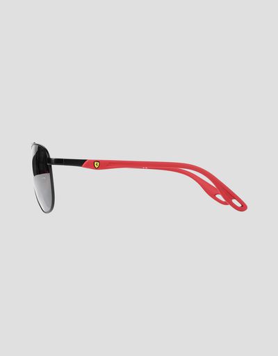 Scuderia Ferrari Online Store - Ray-Ban for Scuderia Ferrari with mirrored lenses RB3659M - Sunglasses