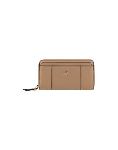Piquadro Woman Wallet Sand Size - Soft Leather In Beige