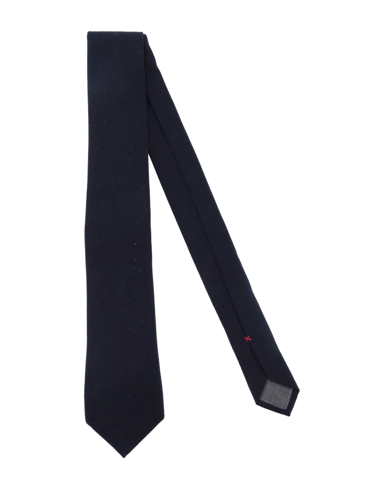 Brunello Cucinelli Satin-finish Pointed-tip Tie In Blue