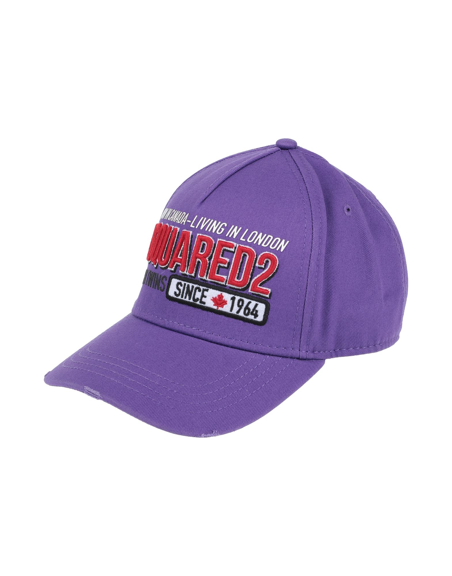 Dsquared2 Hats In Purple