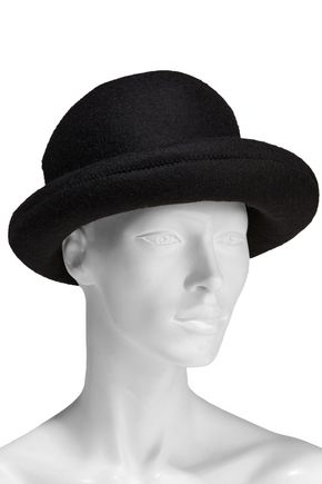 Acne Studios Wool-blend Felt Hat In Black