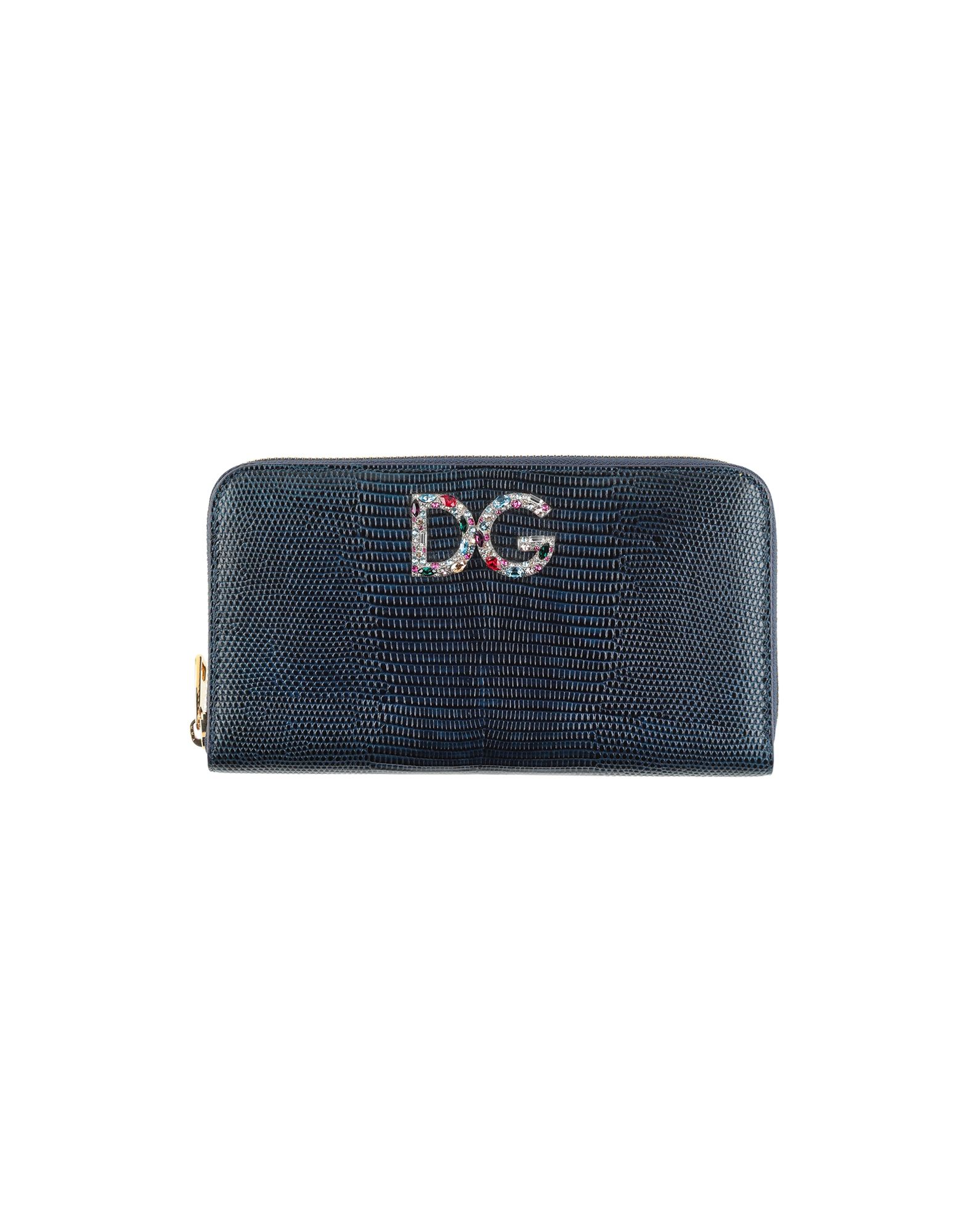 Dolce & Gabbana Wallets In Dark Blue