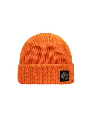 stone island beanie yellow