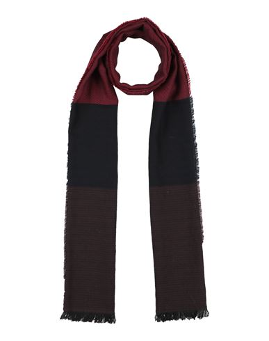 Man Scarf Black Size - Wool, Acrylic, Polyester, Viscose