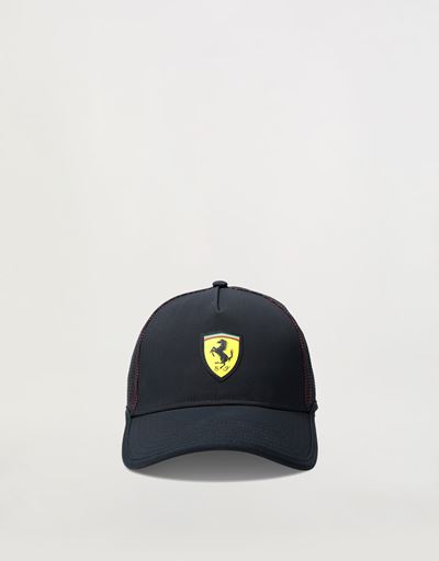 Cappellino con effetto sfumato rosso