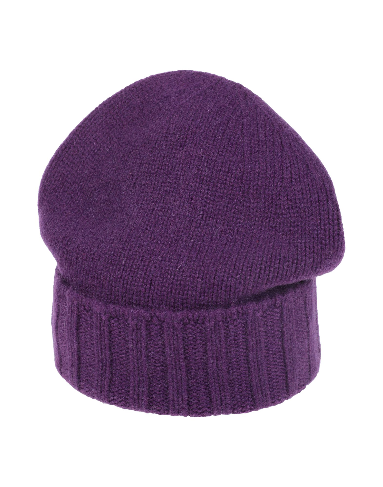 《セール開催中》DRUMOHR メンズ 帽子 パープル one size カシミヤ 100%