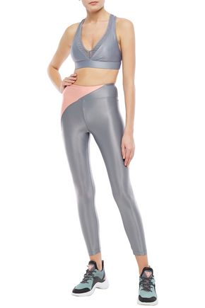 KORAL CHASE HIGH RISE INFINITY TWO-TONE STRETCH LEGGINGS,3074457345622413279