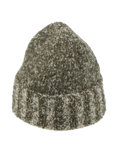 Man Hat Grey Size L Wool, Polyamide, Elastane