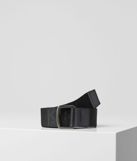 Image of Stacked Logo Webbing Belt