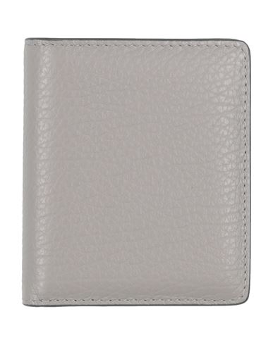MAISON MARGIELA MAISON MARGIELA WOMAN WALLET GREY SIZE - BOVINE LEATHER