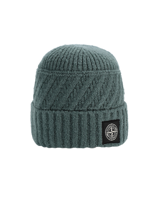 stone island two tone beanie