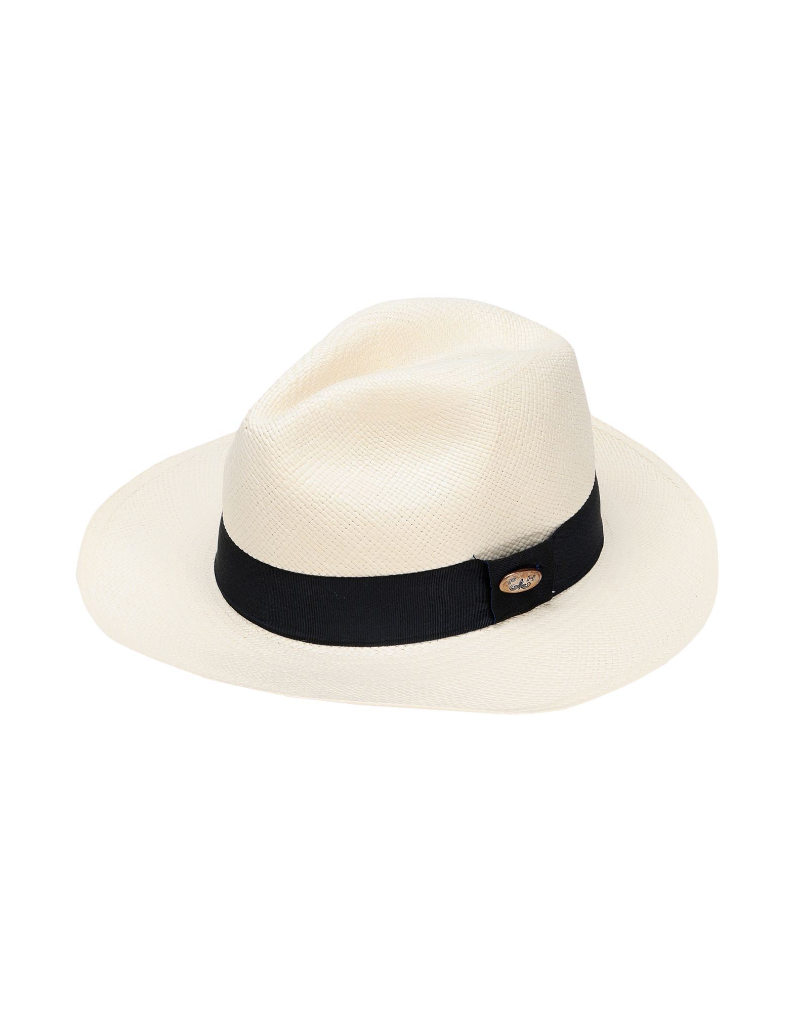 《セール開催中》PANAMA HATTERS レディース 帽子 ホワイト XL ストロー 100% EMPORIO PANAMA CLASSIC WHITE NIGHT BLUE +TRAVEL BAG
