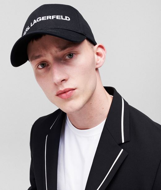 Karl Lagerfeld Homme Casquette À Logo Essential Noir 100% Coton, Taille: OneSize